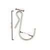 LJY 10-Pack Polished Metal Clip Type Hanging Hooks, Holds up