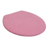 Toilet Lid Covers, Rose