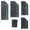 JOOP! Terry Towels Infinity Doubleface Graphite 1678 74 Grey Petrol