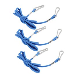 Baluue 3pcs Nylon Boy Girl Mittens Lost Clips and Lanyard for Outdoor Sports Reusable Glove String for Boys and Girls for Skiing and Cold Weather Activities