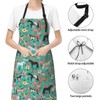 WELBB Aprons With Pockets for Men Women Kitchen Apron Cooking