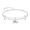 CHIC & ARTSY Unicorn Anklet 925 Sterling Silver Unicorn Anklet