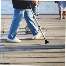 ORFOFE 2Pcs Skid Rubber Tips for Walking Sticks Triangular Cane Pads for Hiking Durable Protector for Steep Slippery Surfaces Comfortable for Seniors Travelers