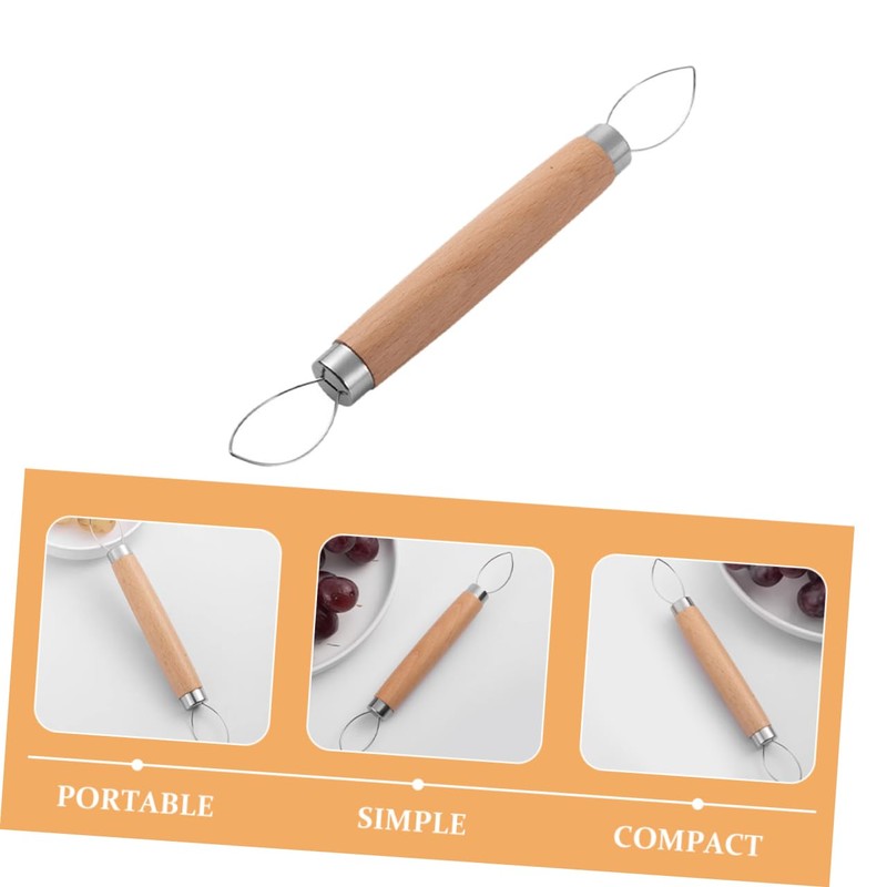 iplusmile Double Ended Grape Peeler Mini Portable Fruit Skin Remover