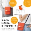 Lihit Lab Smart Fit A7574-24 Carrying Pouch, Polyester, A6 Size,