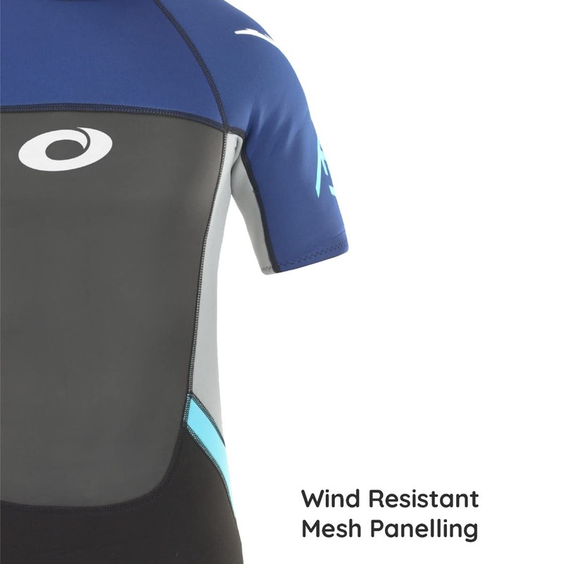 Osprey Men's Shorty 3 mm Summer Wetsuit, Adult Short Sleeve