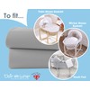 Clair de Lune Moses Basket Fitted Sheets | Value Pack