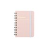 Delphonics Rolburn Notebook with Pocket, Schola, Mini (Baby Pink)
