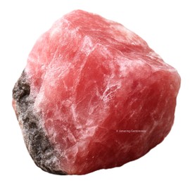 Amazing Gemstone Rhodochrosite Raw Crystals and Healing Stones, Natural Rocks For Tumbling - DIY Raw Stones And Crystals (1 Piece)