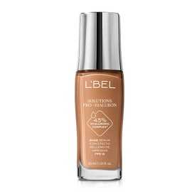 L'BEL - Base serum con ácido hialurónico Solutions Pro-Hialuron 30ml - Cacao 350-N