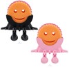 PLLCJB 2Pack Cute Hanging Sponge Holder with Drainage, 3D Printed