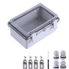 BEVDICNC Junction Box, IP67 Waterproof Junction Box, Hinged Shell Outdoor