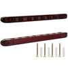 Wall Mounted Snooker Billiards Cues Rack Pool Cues Stick Pole