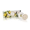 Bergamotte- & Gardenienseife, rund 3 St je 100g, handgemachte italienische