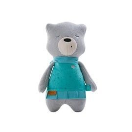 myHummy Lena Grey – The Cuddly Friend with Compartment in the Back for Heat Cushion or Sound Module