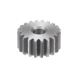 sourcing map Straight track gearbox, 12 mm, inner opening, 20T, 1 module made of hardened 45# steel