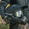 OUMURS Adult ATV Dirt Bike Helmet with Goggles Gloves &