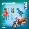 Playmobil 9431 Motocross Bike with Raptor Game