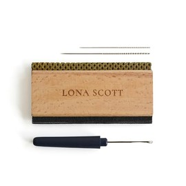 Sweater Repair Kit, Sweater Comb Double-Sided, 2 Snag Repair Needles & Latch Hook – Lint & Pill Remover for Wool, Cashmere, Knits – Fabric Shaver Tool Set for Clothes, Blankets & Upholstery