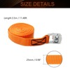 MroMax 0.98" Width x 11.48ft Length Lashing Straps Polypropylene Cam