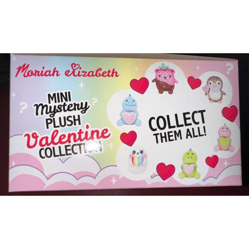Bonkers MORIAH ELIZABETH 6" Mystery Plush Craft Valentine Collection 2025