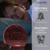 Sonic Alert Sonic Bomb Dual Alarm Clock with Bed Shaker,