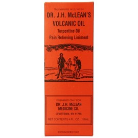 Dr. J.H. McLean's Volcanic Oil Pain Relieving Liniment , 4 Ounces
