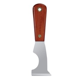 Warner 5-in-1 Stiff Glazier Knife, Stainless Steel Blade, Rosewood Series, 10745