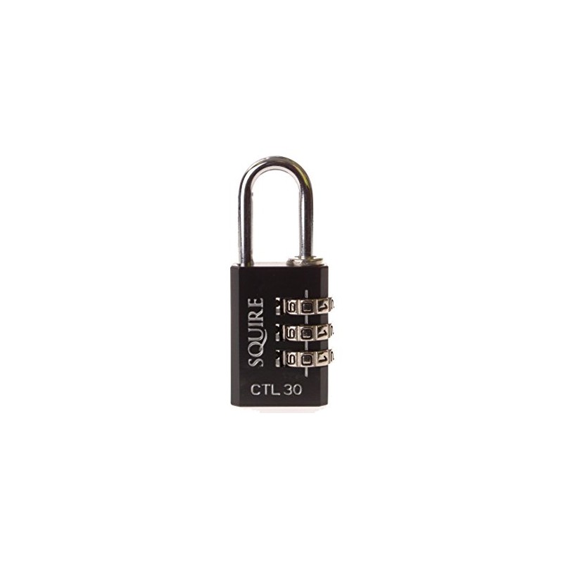 Squire CTL30 Combination Padlock 30mm