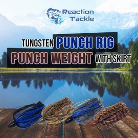 Reaction Tackle Tungsten Punch Rig/Punch Weight - 1/2oz - Okeechobee Craw