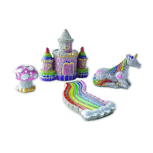 MindWare Paint Your Own Stone Unicorn Garden – Unicorn Painting