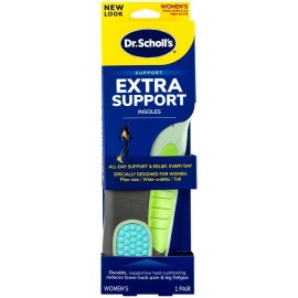 Dr. Scholl's Extra Support Insoles Women's Sizes 6-11 1 PR