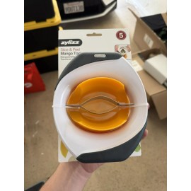 Zyliss Slice & Peel 3-in-1 Mango Slicer, Peeler & Pit Remover Tool - Mango Cutter wi...