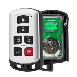 Car Remote Key for Toyota Senna 2011 2012 2013 2014 2015 2016 2017 2018 2019 2020 HYQ14ADR 89904-08010 Toyota Sienna FSK Smart Key Replacement with Replacement Tool
