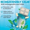 AshwaGum RELAX Gum by BetterGum, High Potency Supplement with KSM