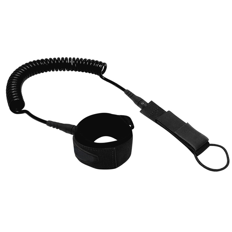 POFET Surfboard Leash 7mm 10 Feet TPU Paddle Leash with