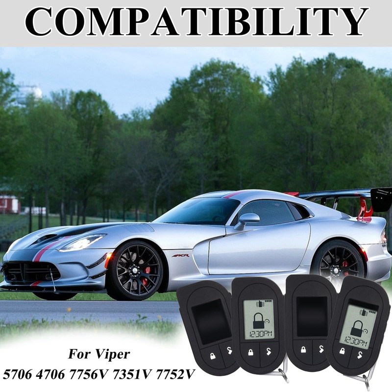 Remote Case for Viper Remote Start Soft Silicone Protective Cover