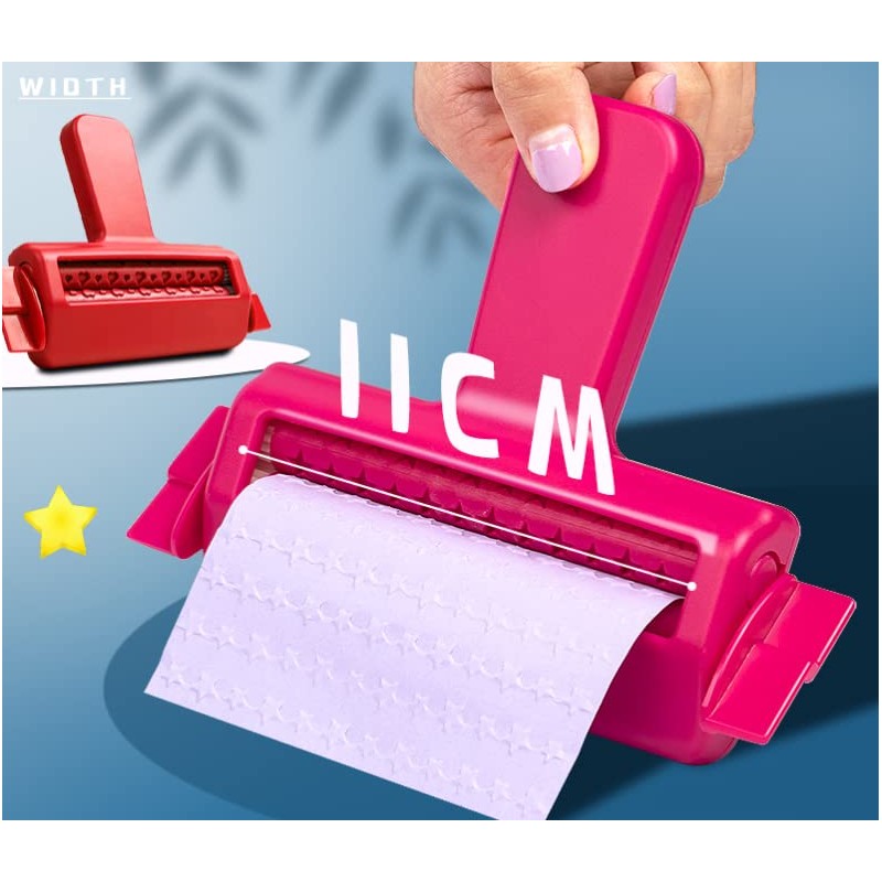 kawendite DIY Hand Tool Paper Crimper Straight