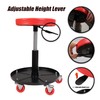 Torin ATRHL6201B Heavy Duty Rolling Pneumatic Creeper Garage/Shop Seat: Padded