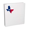 Texas State Map Flag Sticker Decal Notebook Car Laptop 4"