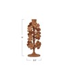 Creative Co-Op Apricot Blossom Taper Holder, Apricot Color