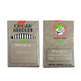 padona for 20 EA - Organ 135X17 135X16DIA Diamond Point Leather Point Needles DPX16 135X16 - Needle Size is 18DIA / 110