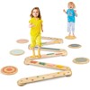 aiwo Kids Balance Beam and Stepping Stones, Toddler Balance Beam