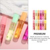 Brillo Labial Transparente Incoloro 12 Piezas Sabor Fruta – Wakauto