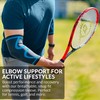 360 RELIEF Elbow Support for Men, Women, Kids, 2 Pack