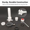YKEBVPW Tub Spout Adapter Four-in-One Universal Bathtub Faucet Spout Diverter
