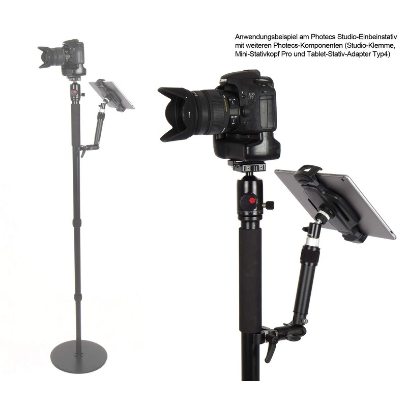 Photecs Pro-S Tripod Extension with Knee Joint, Adjustable Telescopic Boom,