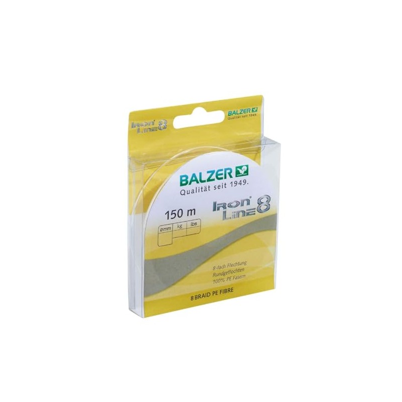 Balzer Iron Line 8-line Braided Fishing Line - Various Colours