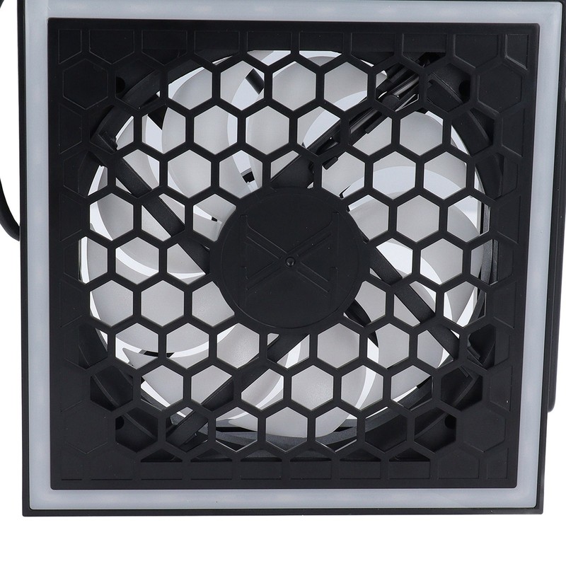 Cooling Fan LED 7 Light Modes 3 Speed USB3.0 USB2.0
