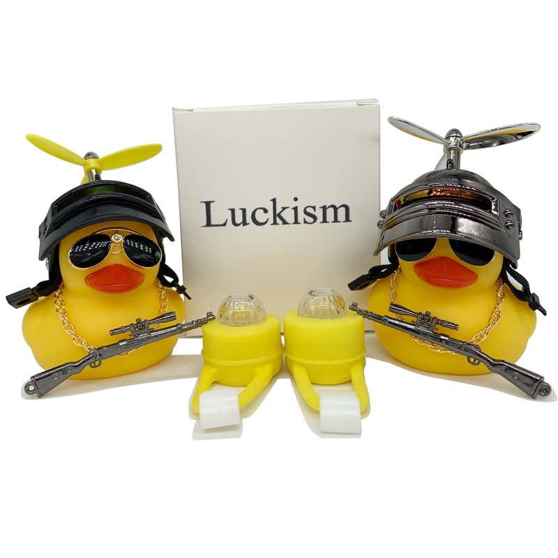 Duck Bike Bell Rubber Duck Bicycle Bell and Headlight Bike